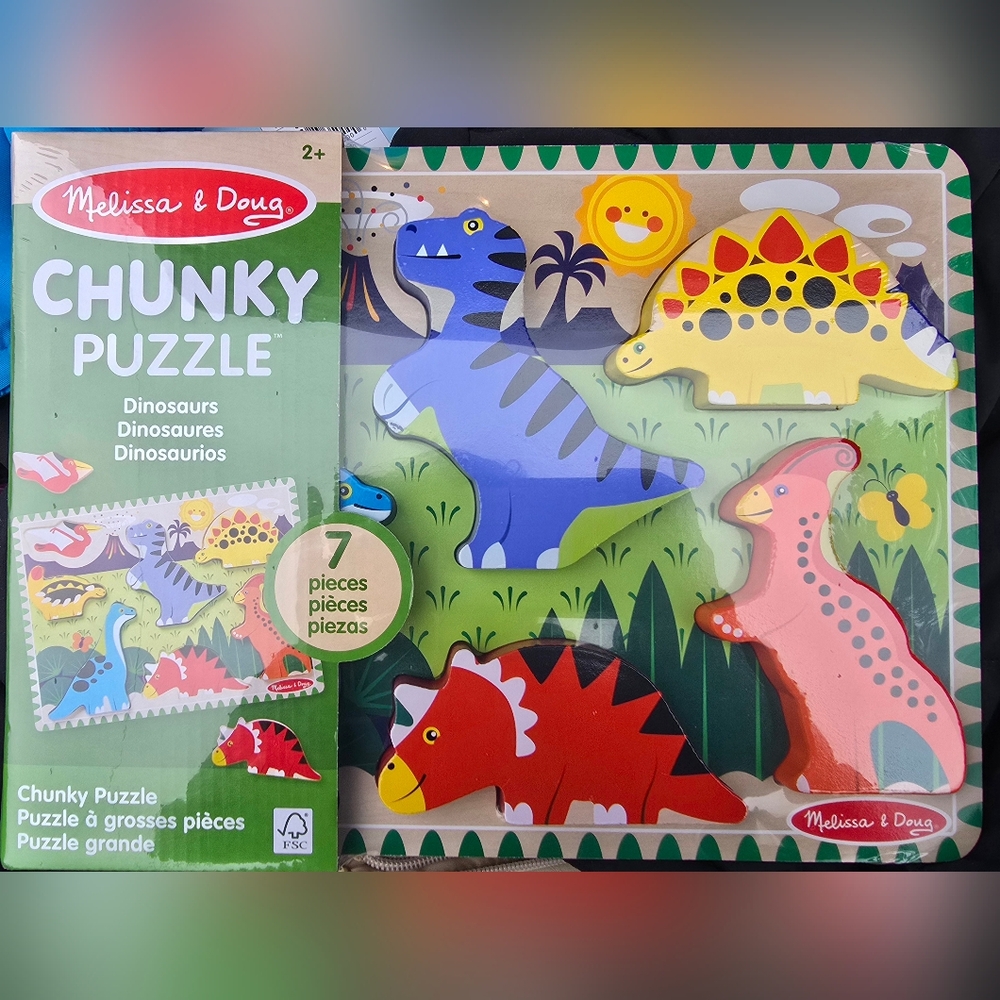 melissa & doug dinosaur puzzle
